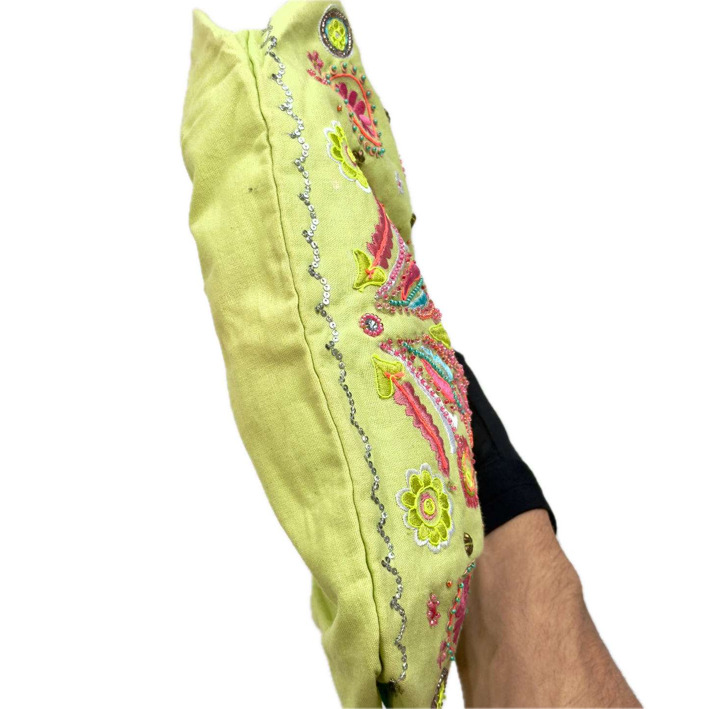 Vintage Accessorize Embroidered Cotton Shoulder Bag