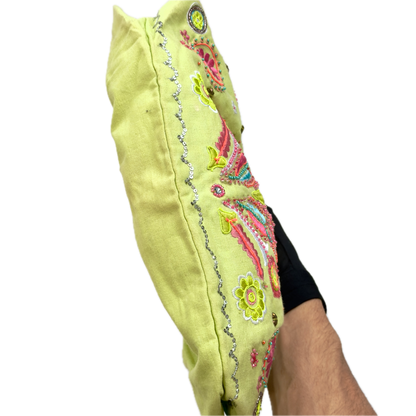Vintage Accessorize Embroidered Cotton Shoulder Bag