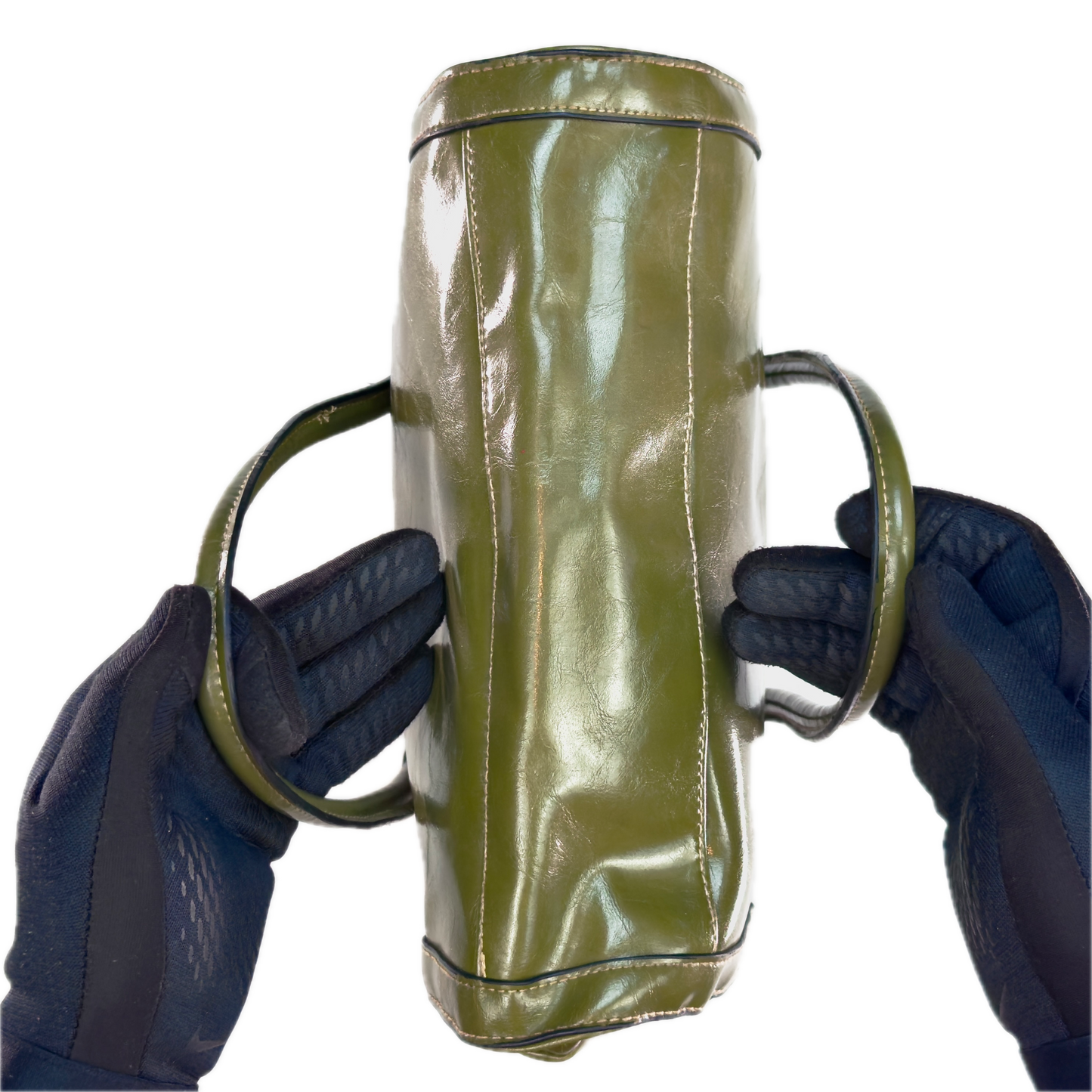 Vintage Rosetti Olive Green Shoulder Bag