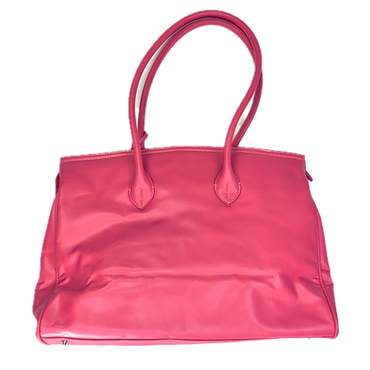 Vintage NEXT Pink Faux Leather 'Firkin' Shoulder Bag