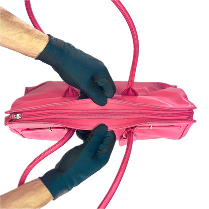 Vintage NEXT Pink Faux Leather 'Firkin' Shoulder Bag
